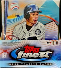 2020 Topps Finest MLB Baseball Hobby Box